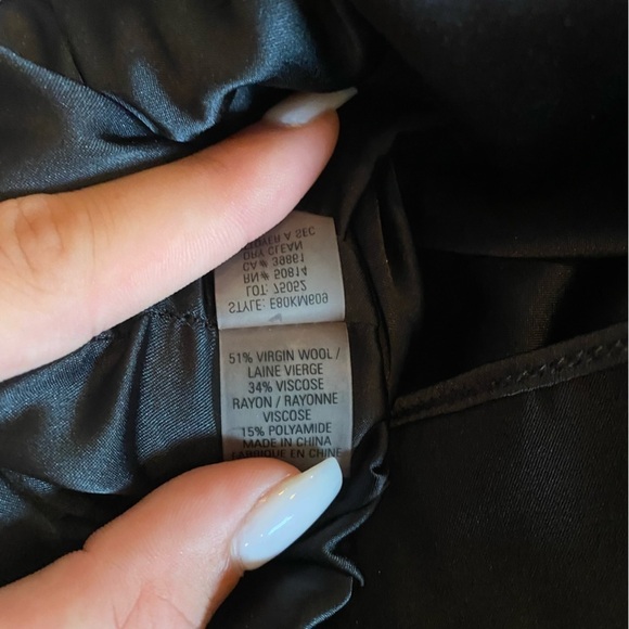 Elie Tahari Blue Dress with Ruffles Size 2 - Picture 5 of 5